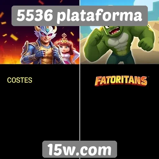 Comparativo entre jogos populares na 5536 plataforma